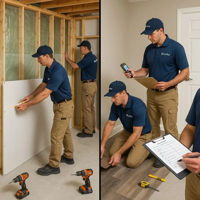Repairs and Reconstruction process in Forestville, OH