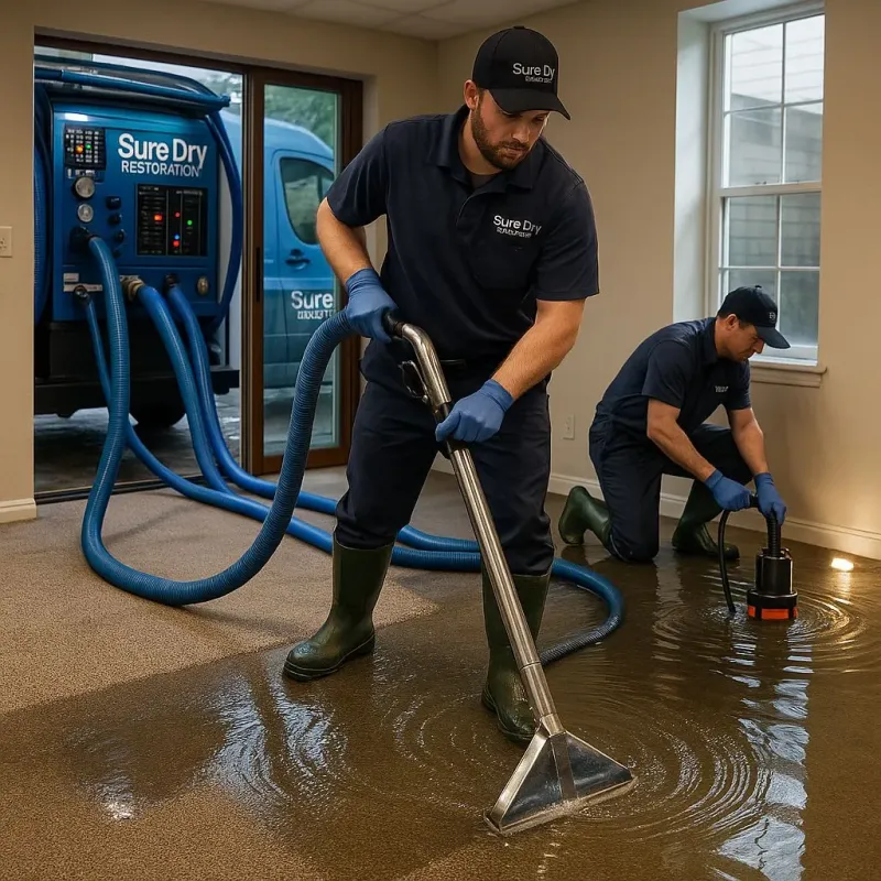 Water Extraction and Removal process in Forestville, OH